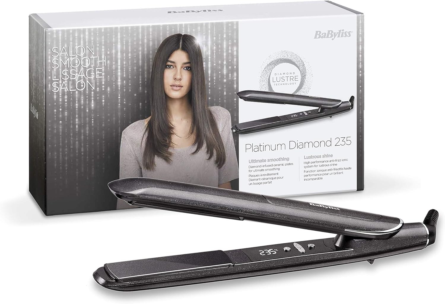 BABYLISS Lisseur Platinum Diamond 235 - ST259E