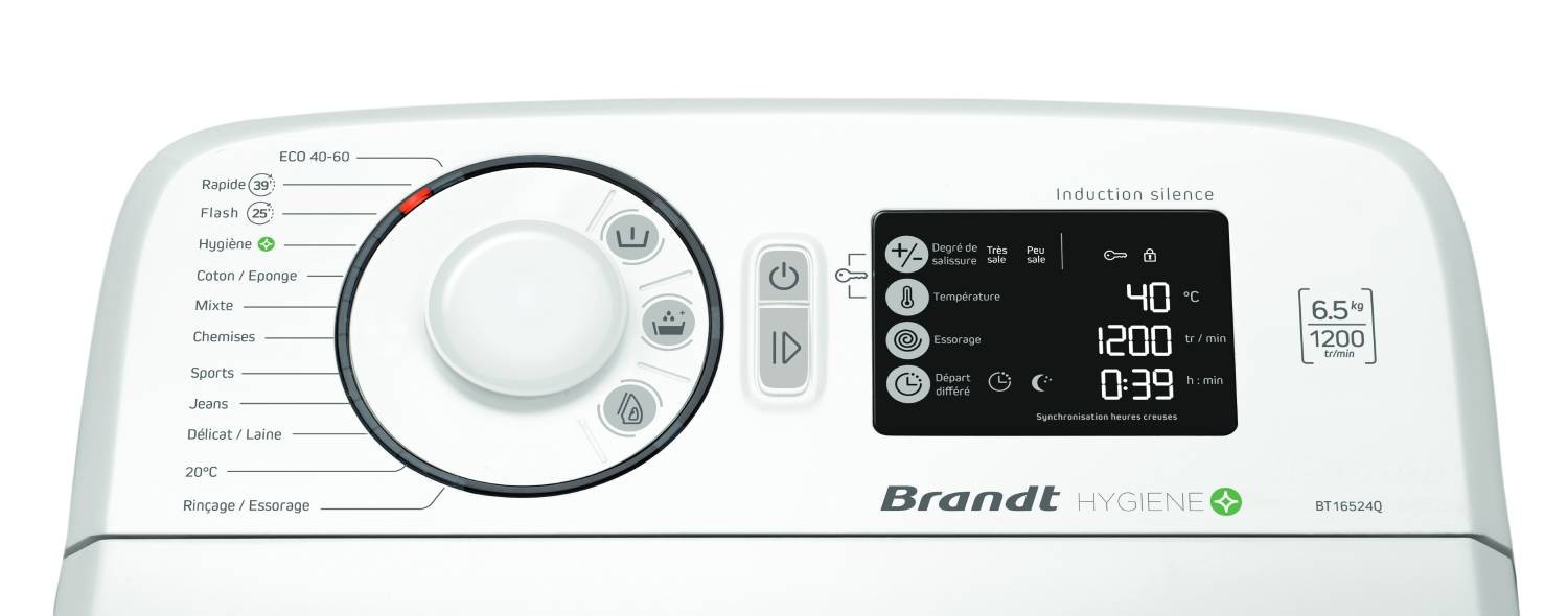 BRANDT Lave linge Top 6.5kg