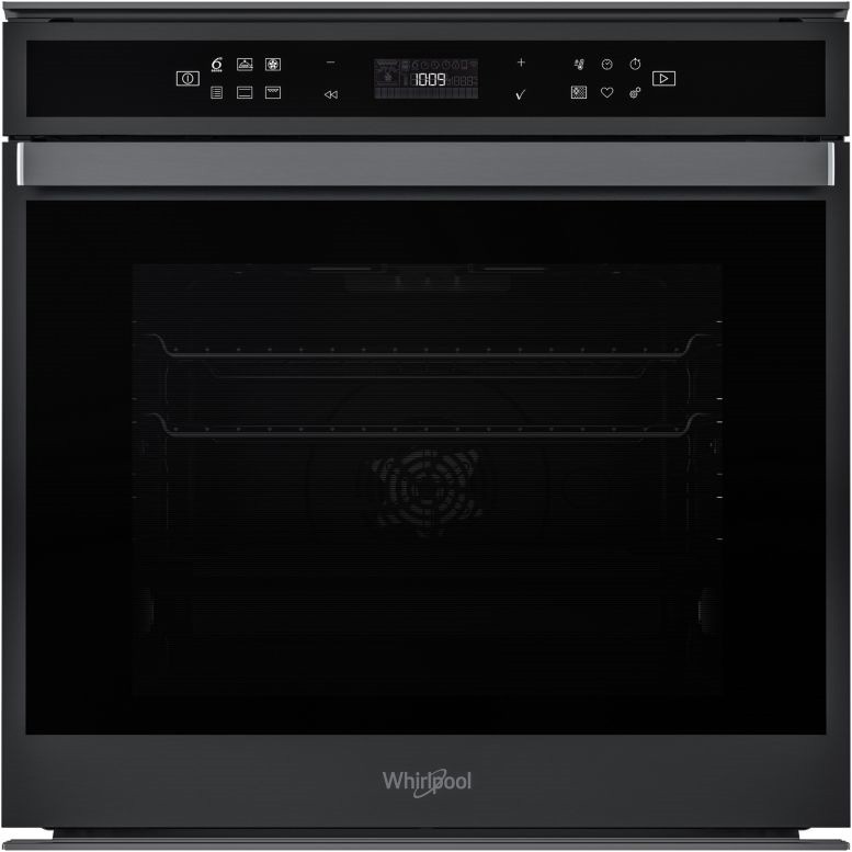 WHIRLPOOL Four encastrable pyrolyse 6ème sens chaleur tournante 73L Noir  W6OM44S1PSS