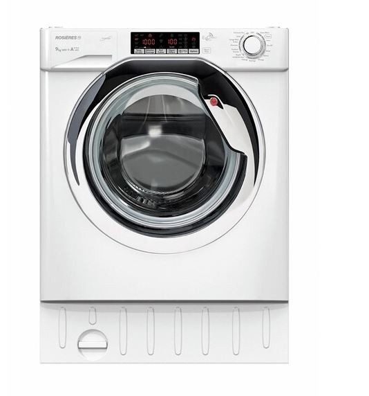 ROSIERES Lave linge encastrable Fonction Vapeur WiFi 1600 trs/mn 9 kg OBWS69TWMCE-47 ROSIERES Lave linge encastrable Fonction Vapeur WiFi 1600 trs/mn 9 kg OBWS69TWMCE-47