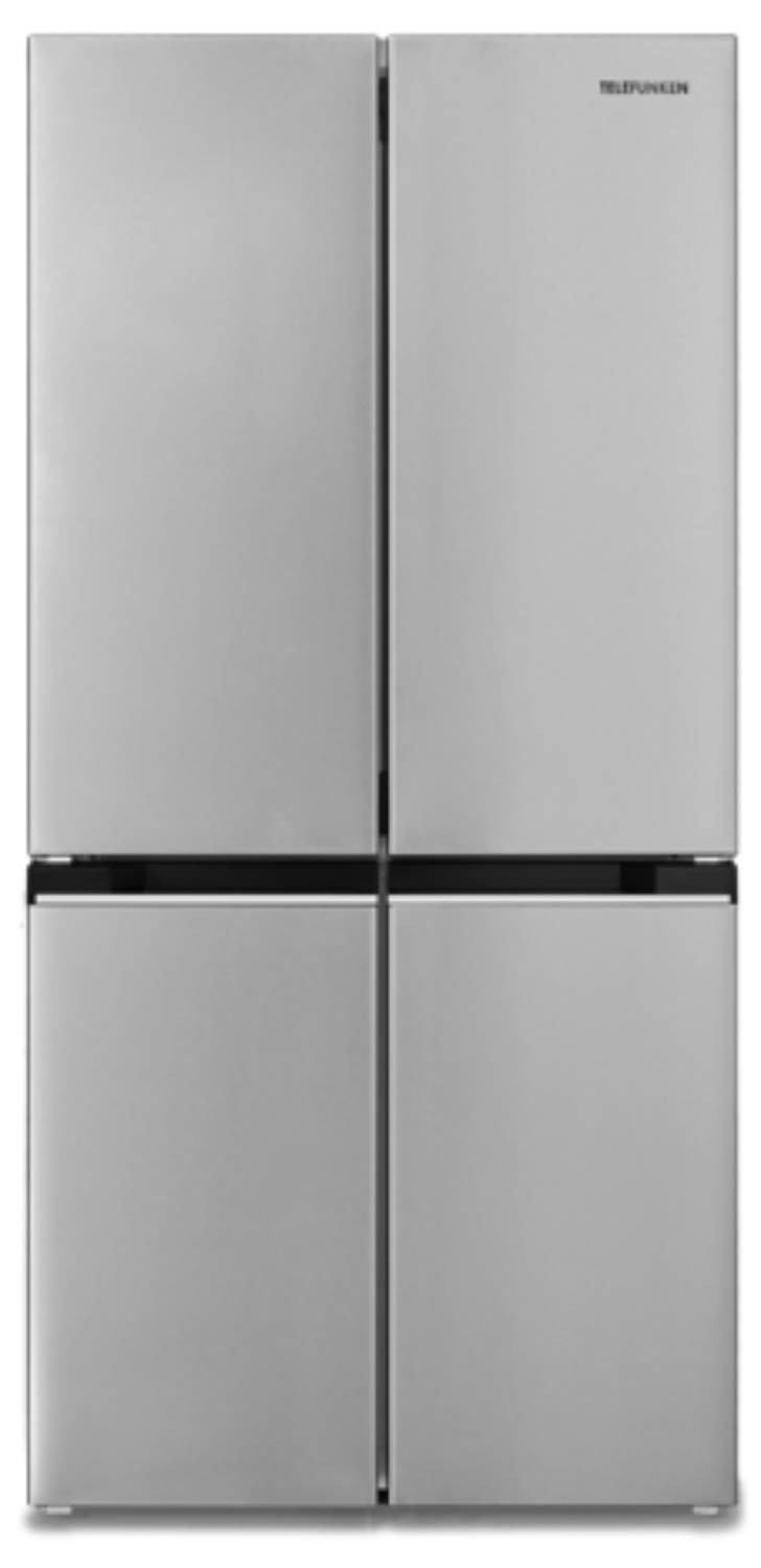 TELEFUNKEN Réfrigérateur 4 portes 488L Inox - R4P488X