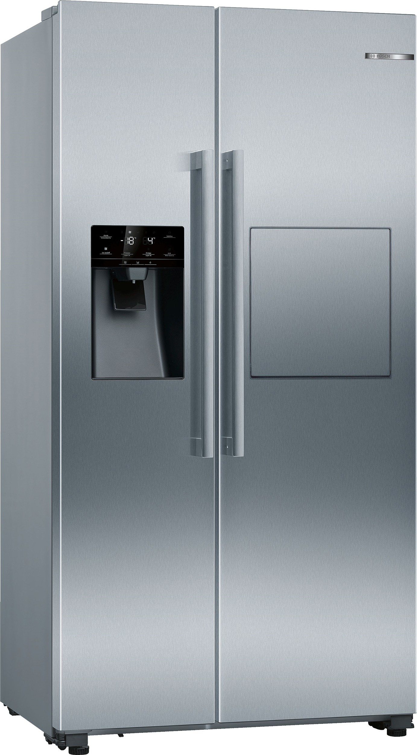 BOSCH Réfrigérateur américain NoFrost MultiAirFlow 531L Inox - KAG93AIEP