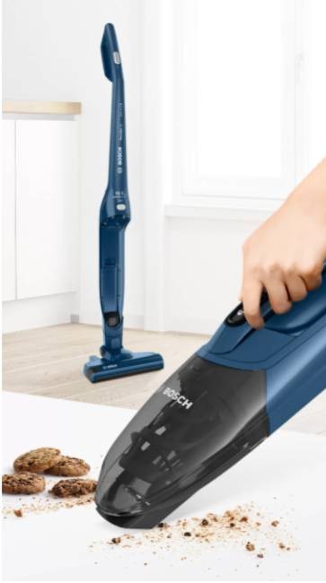Aspirateur balai BOSCH sans fil Readyy'y 2 en 1 sans sac - BCHF216S Aspirateur balai BOSCH sans fil Readyy'y 2 en 1 sans sac - BCHF216S