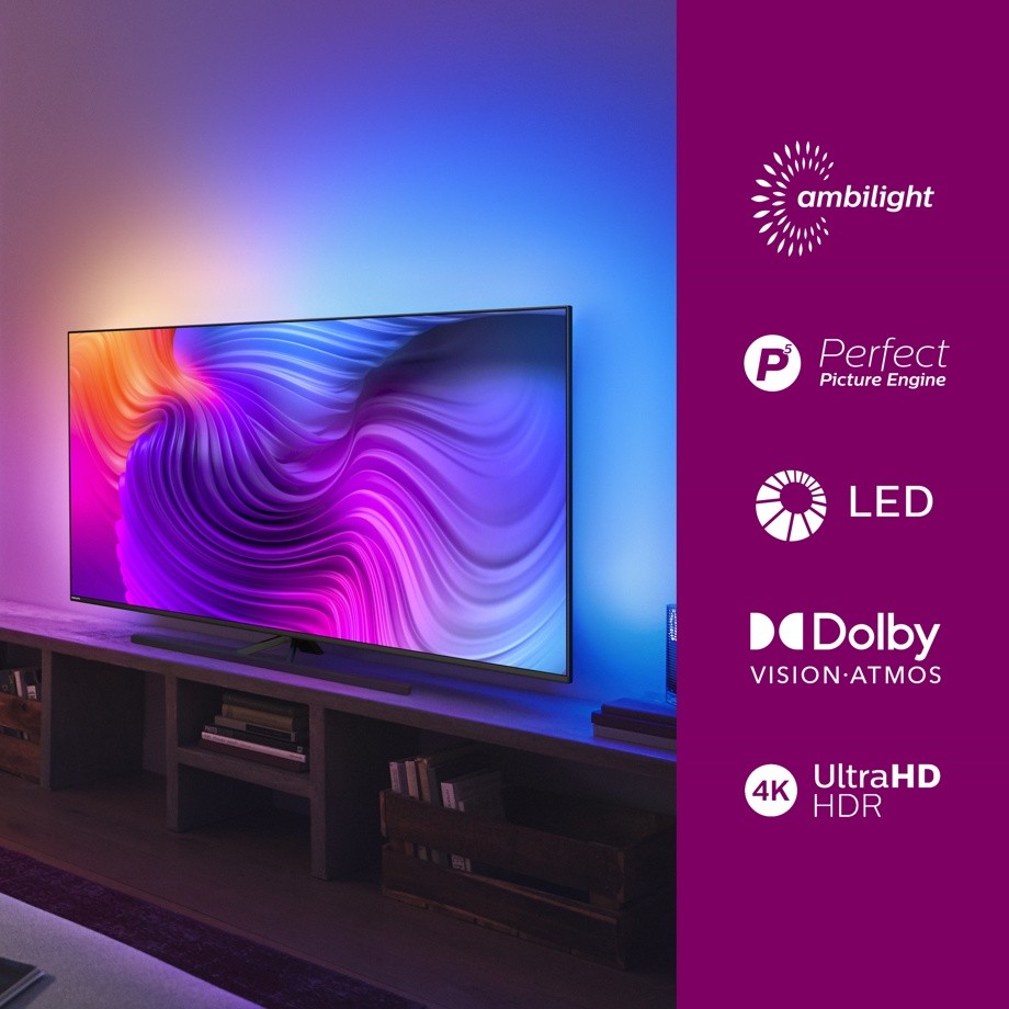 TV LED 4K 126 cm 50PUS8556/12 TV LED 4K 126 cm 50PUS8556/12