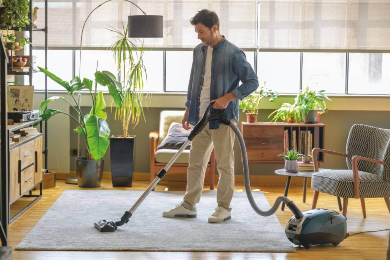 Aspirateur traîneau HOOVER H FREE 700 850W Vert - HE730ALG