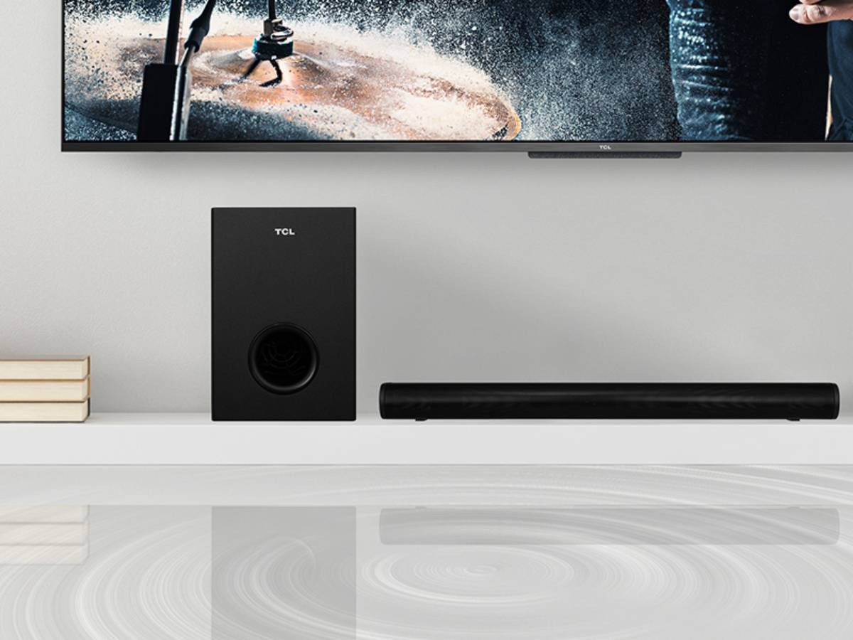 Barre de son TCL 2.1 Bluetooth 200W avec HDMI ARC Noire - S522WE Barre de son TCL 2.1 Bluetooth 200W avec HDMI ARC Noire - S522WE