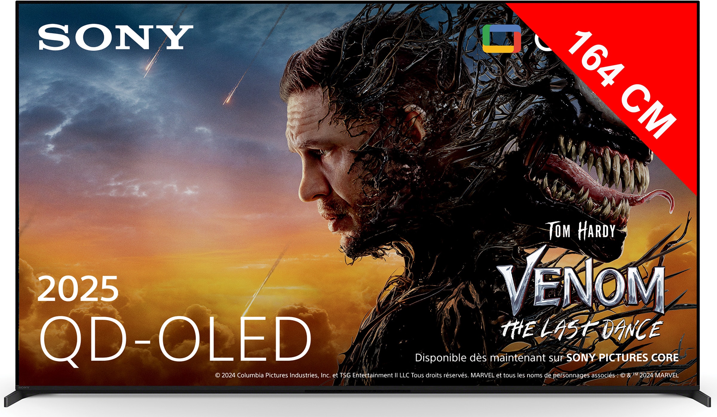 TV OLED 4K 164 cm SONY XR 65" 4K 120Hz Noir K65XR8M25B