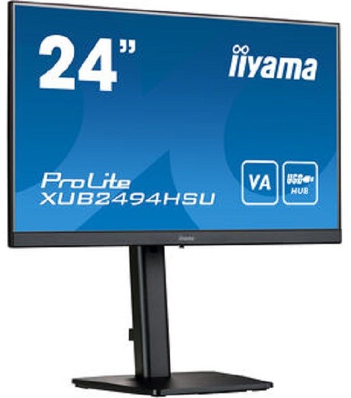 IIYAMA Ecran 24 pouces Full HD Prolite 75Hz 5ms Noir - XUB2494HSU-B2