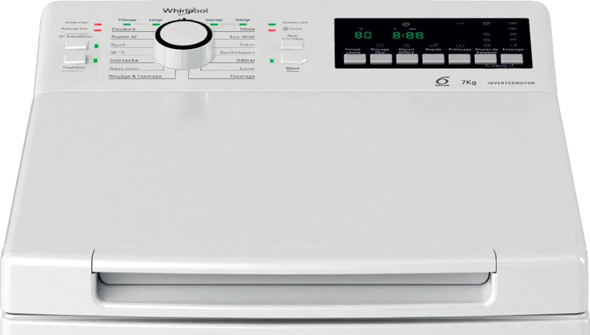Lave linge Top WHIRLPOOL TDLR7251BFR UTechno.fr — free download
