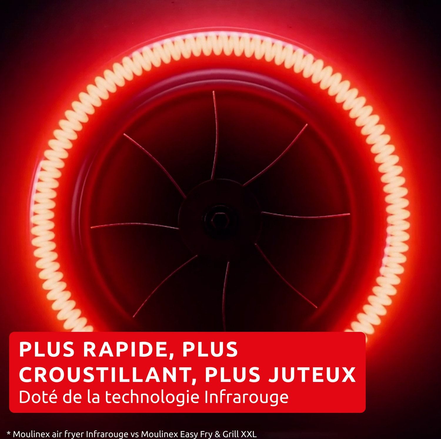 Friteuse à air chaud MOULINEX EZ8328F0 | U-Techno.fr